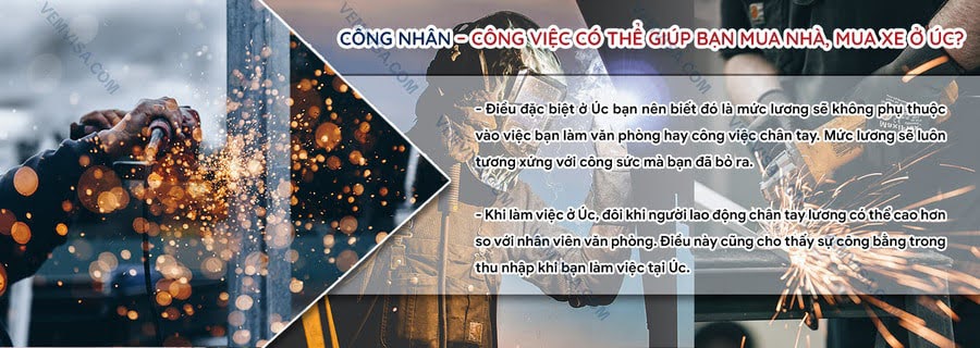người việt làm công nhân ở úc